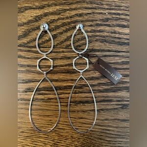 Henri Bendel dramatic drop earrings